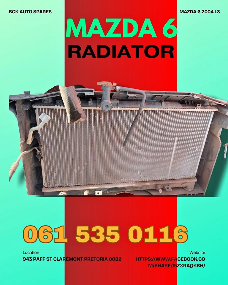 Mazda 6 radiator Call me today - Private Seller Mazda 6 radiator Call me today - Private Seller