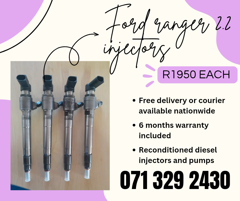 FORD RANGER 2.2 INJECTORS FOR SALE WITH WARRANTY - Private Seller FORD RANGER 2.2 INJECTORS FOR SALE WITH WARRANTY - Private Seller
