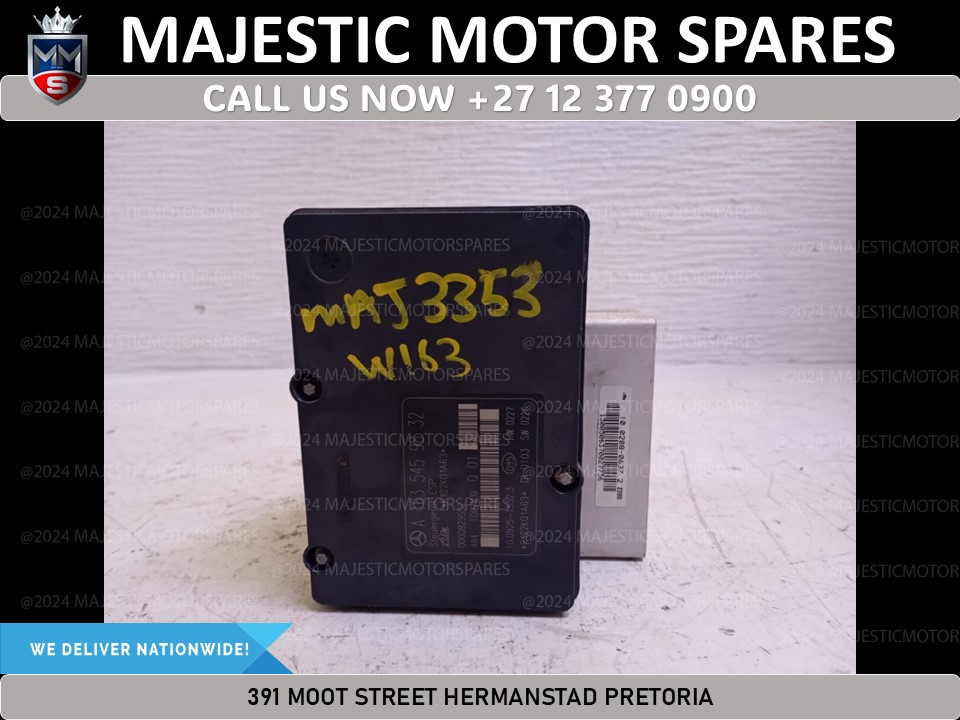 Mercedes Benz ML320 W163 M112 ABS Pump - Used for Sale - Private Seller Mercedes Benz ML320 W163 M112 ABS Pump - Used for Sale - Private Seller