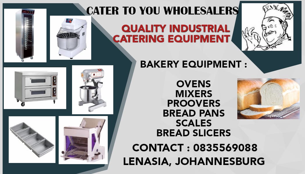 bakery equipment for hire