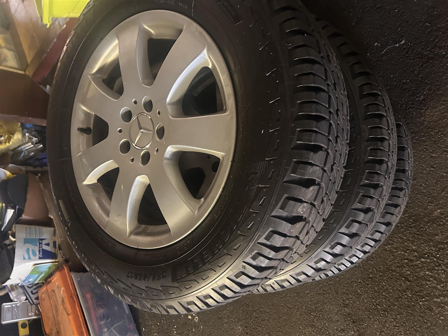 Mercedes ML Mags and Tyres - Private Seller Mercedes ML Mags and Tyres - Private Seller