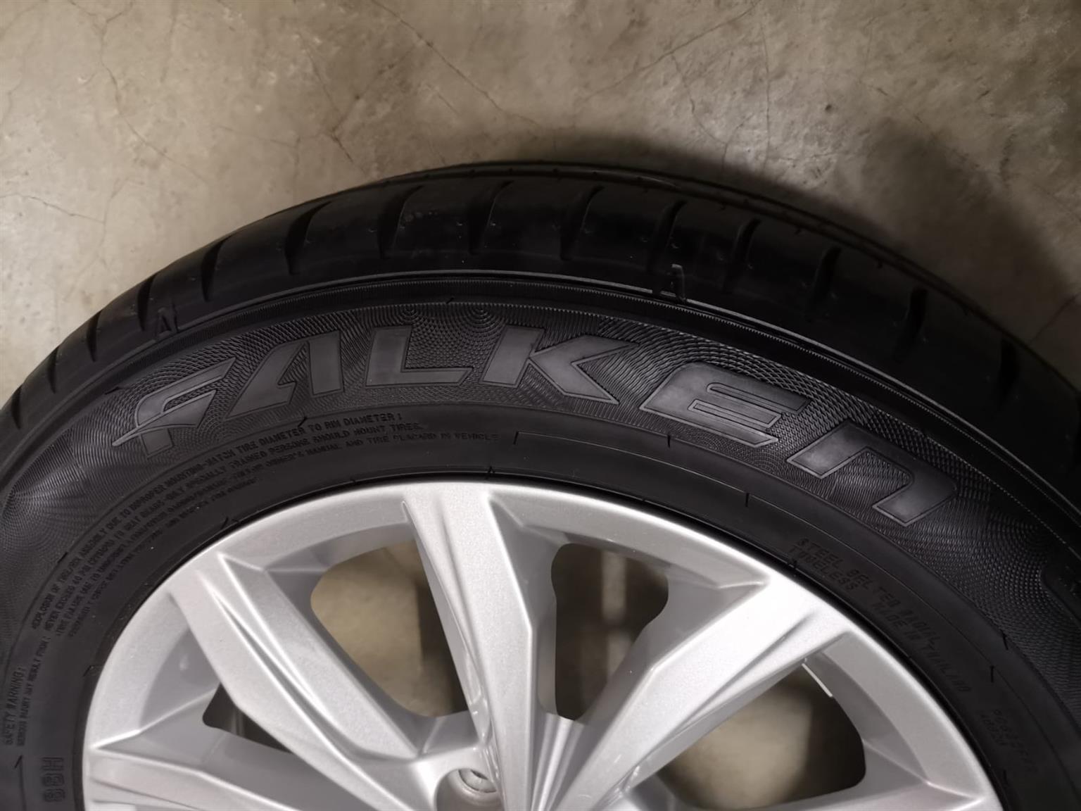 15inch VW Polo TSi/Vivo original new mags with fairly new 185/65/15 Falken tyres - Private Seller 15inch VW Polo TSi/Vivo original new mags with fairly new 185/65/15 Falken tyres - Private Seller