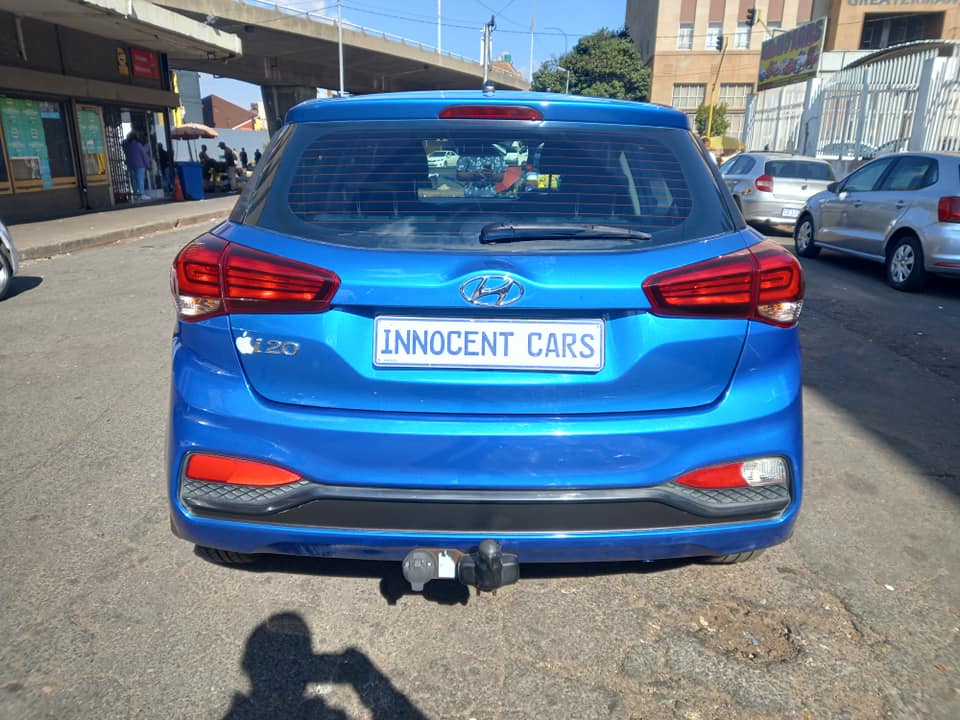 2019 HYUNDAI i20 1.2 PETROL, MANUAL, BLUE COLOR, MILEAGE 75000KM
