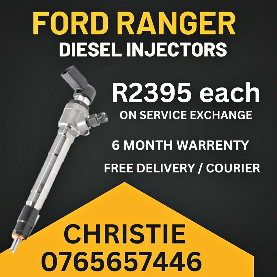 Ford Ranger Diesel Injectors For Sale with 6month Warrenty - Private Seller Ford Ranger Diesel Injectors For Sale with 6month Warrenty - Private Seller