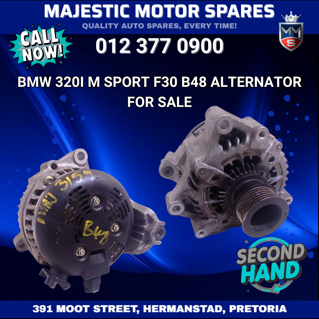 BMW 320i M Sport F30 B48 alternator – used - Private Seller BMW 320i M Sport F30 B48 alternator – used - Private Seller