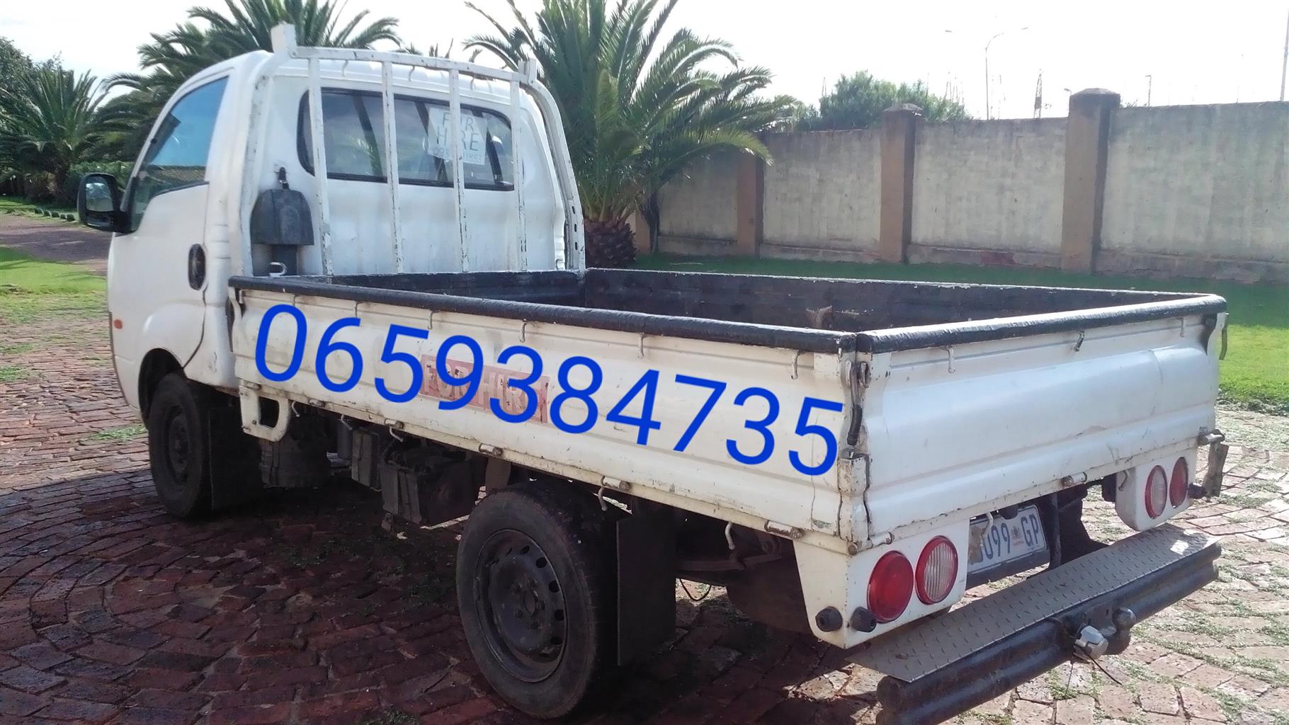 Bakkie for hire. | Junk Mail