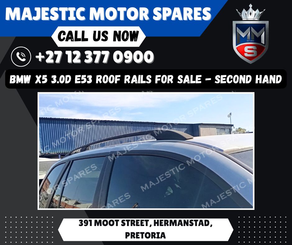 BMW X5 3.0D E53 Roof Rails for Sale – Second-Hand! - Private Seller