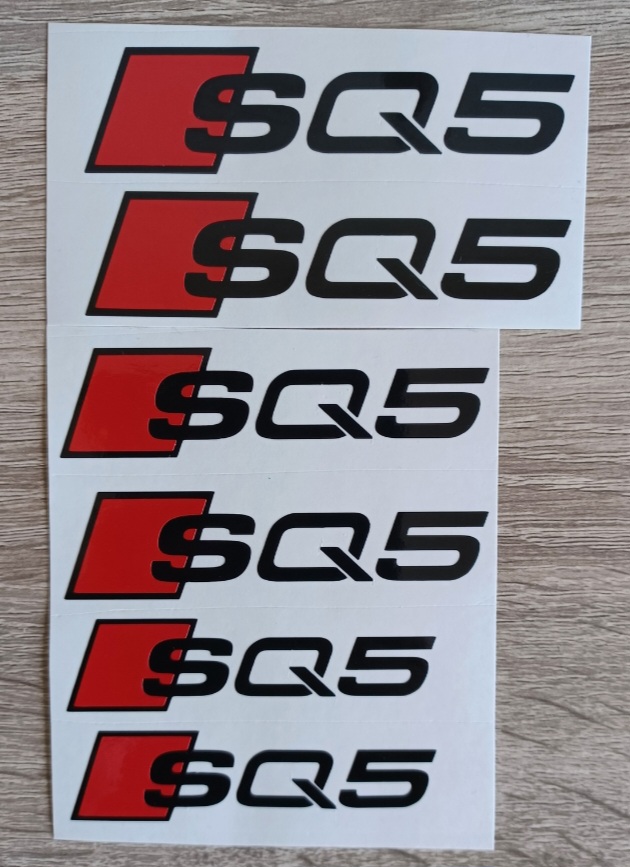 Audi S5 & SQ5 brake caliper stickers decals sets - Private Seller Audi S5 & SQ5 brake caliper stickers decals sets - Private Seller