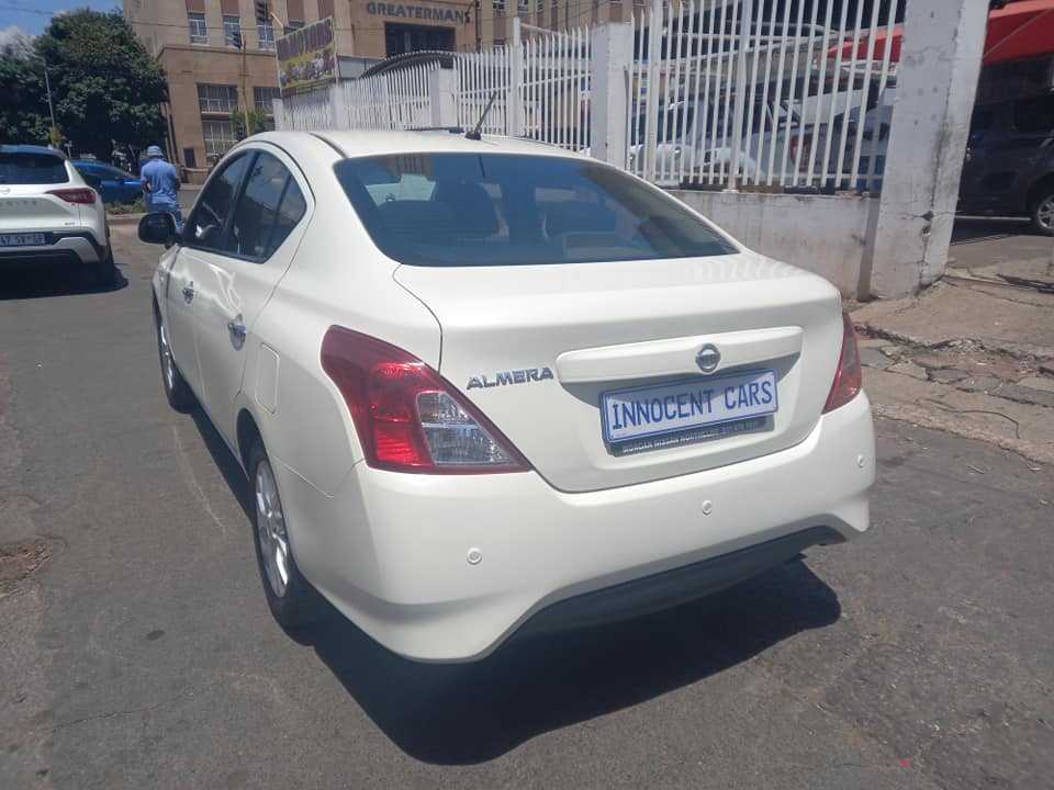 2020 NISSAN ALMERA 1.5 PETROL, MANUAL TRANSMISSION, WHITE COLOUR, MILEAGE 45000KM