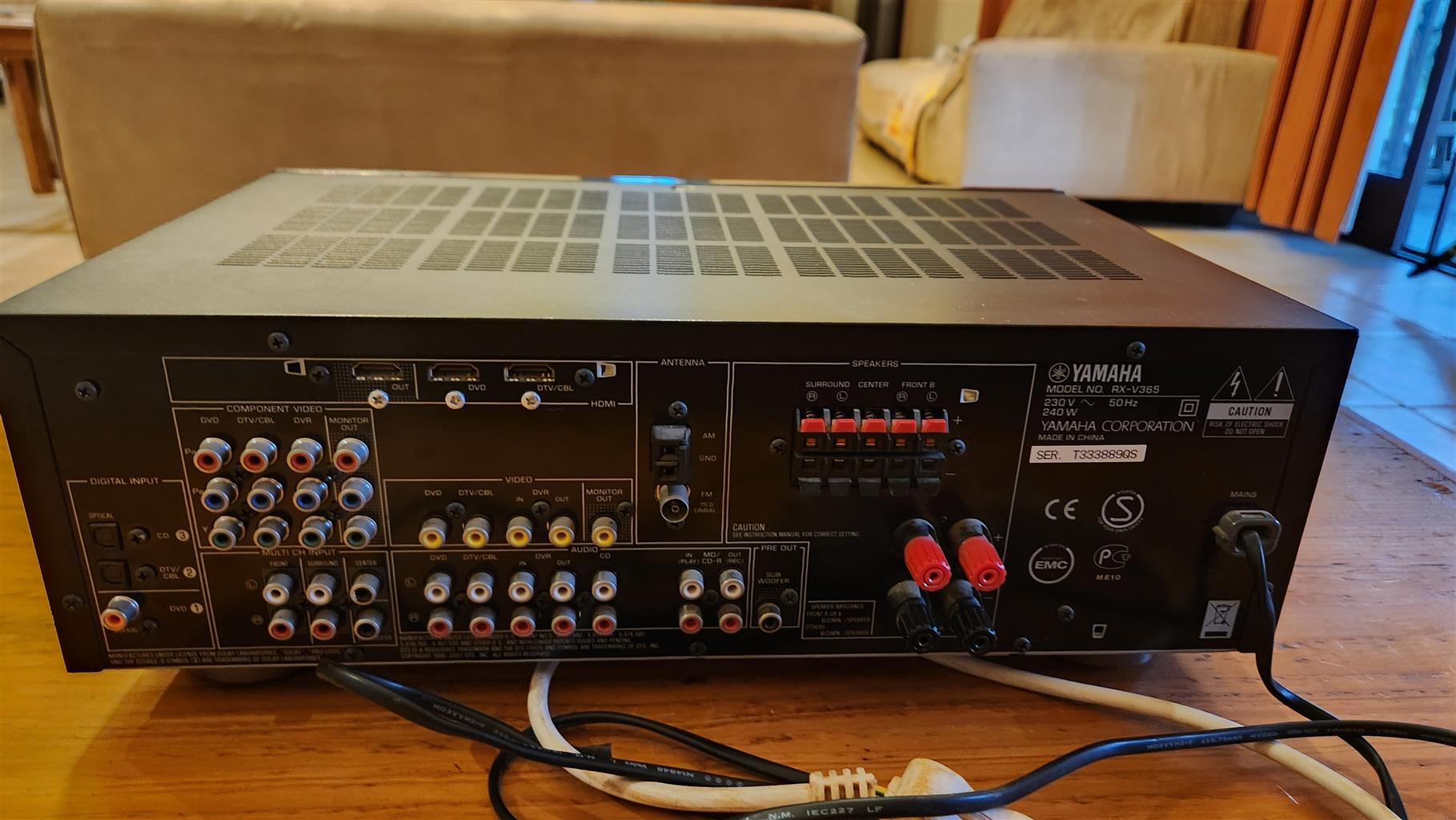 Yamaha 5.1 500W CINEMA AMP