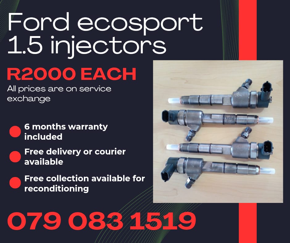 FORD ECOSPORT 1.5 INJECTORS FOR SALE WITH WARRANTY - Private Seller FORD ECOSPORT 1.5 INJECTORS FOR SALE WITH WARRANTY - Private Seller