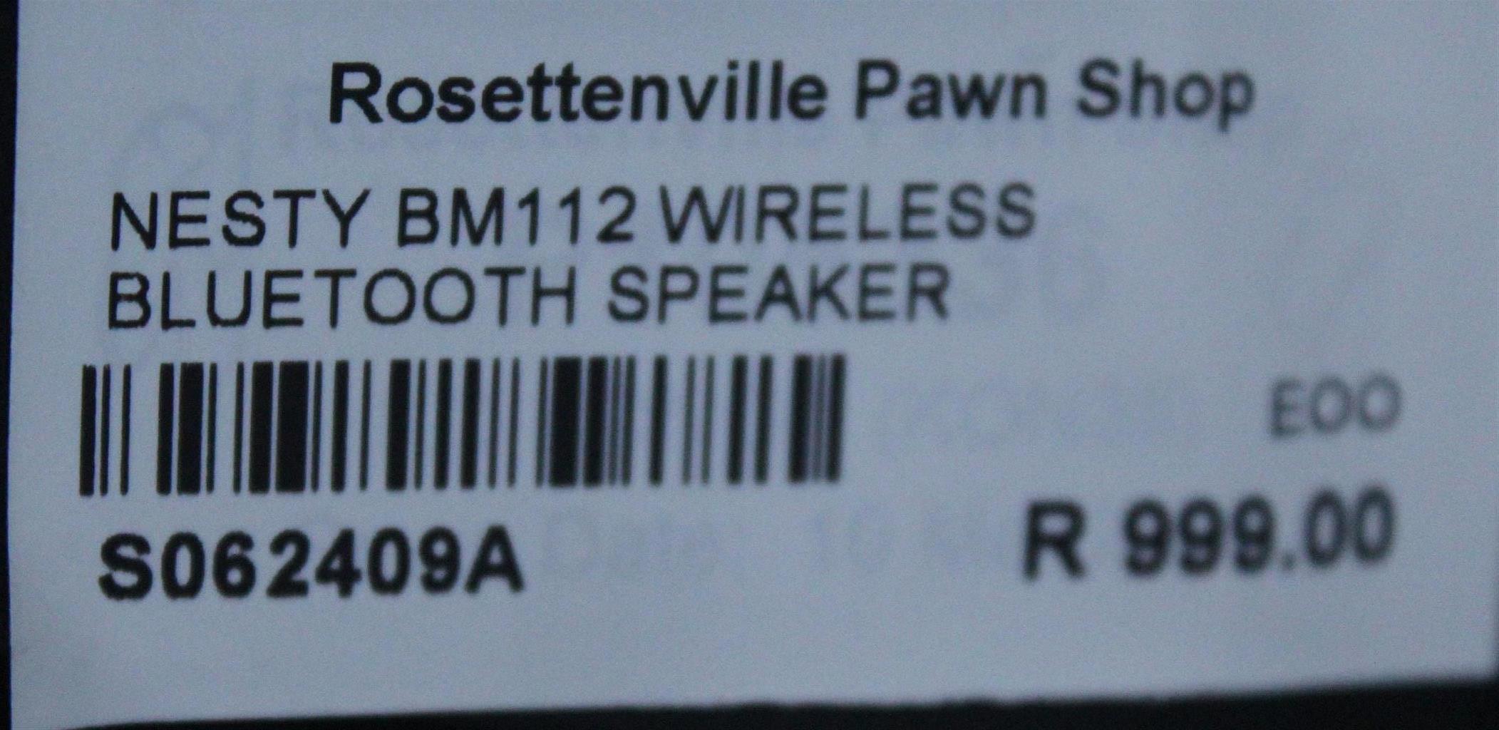NESTY BM112 WIRELESS BLUETOOTH SPEAKER S062409A