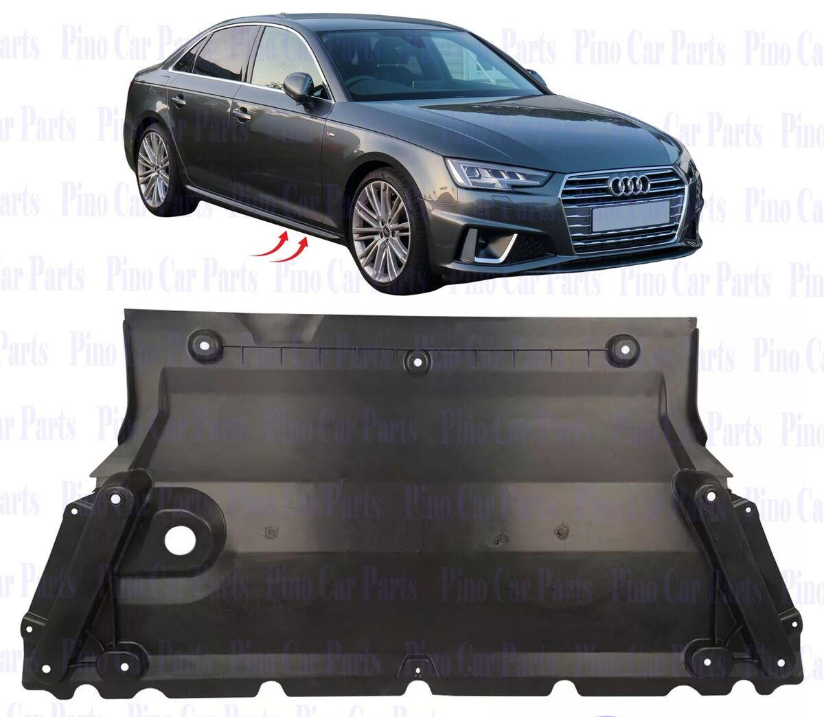 Audi A4 B9 2015–2019 Engine Undertray Shield 8W0 863 821D | OEM Replacement - Private Seller
