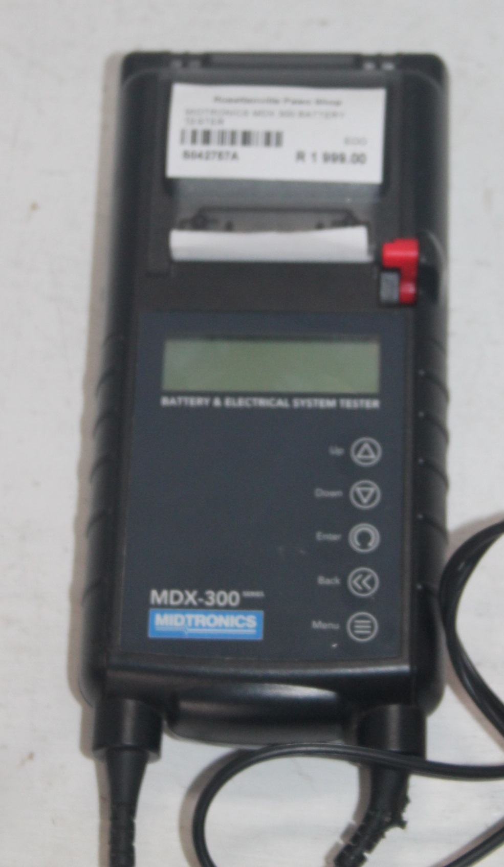 how to use midtronics battery tester