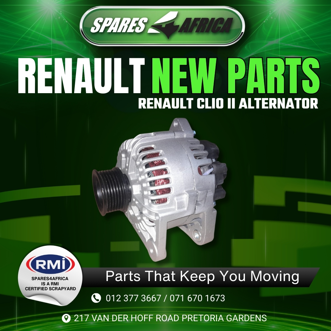 RENAULT CLIO II ALTERNATOR FOR SALE - Private Seller RENAULT CLIO II ALTERNATOR FOR SALE - Private Seller