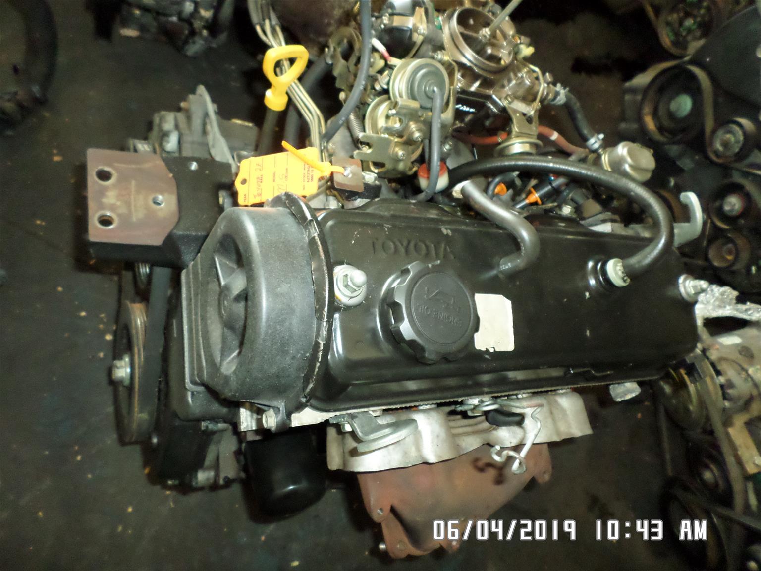 Toyota Tazz 1.3 engine for sale - Private Seller Toyota Tazz 1.3 engine for sale - Private Seller
