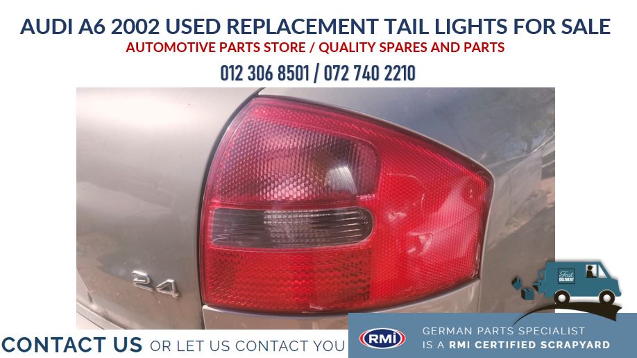 Audi A6 2002 Used Replacement Tail Lights for sale - Private Seller Audi A6 2002 Used Replacement Tail Lights for sale - Private Seller