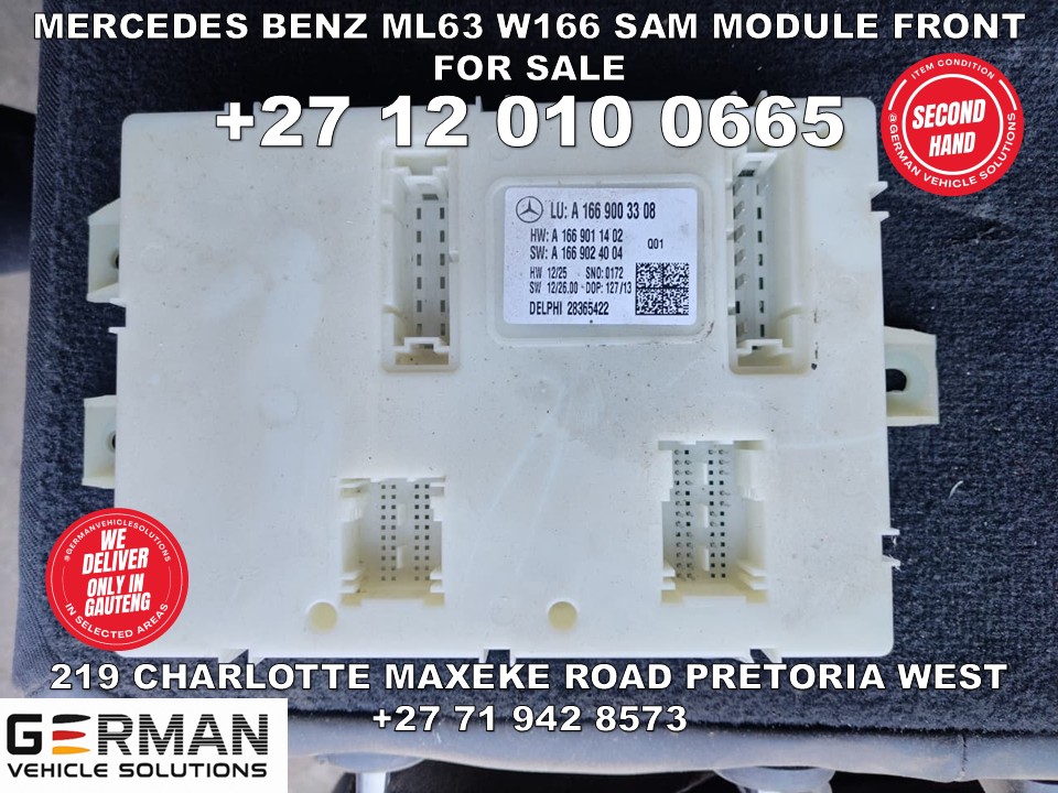 Mercedes Benz ml63 w166 SAM module front for sale - Private Seller Mercedes Benz ml63 w166 SAM module front for sale - Private Seller
