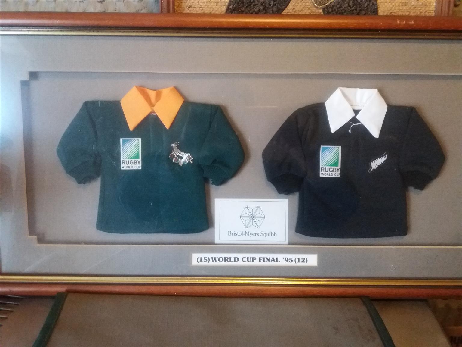 1995 rugby world cup springbok jersey for sale