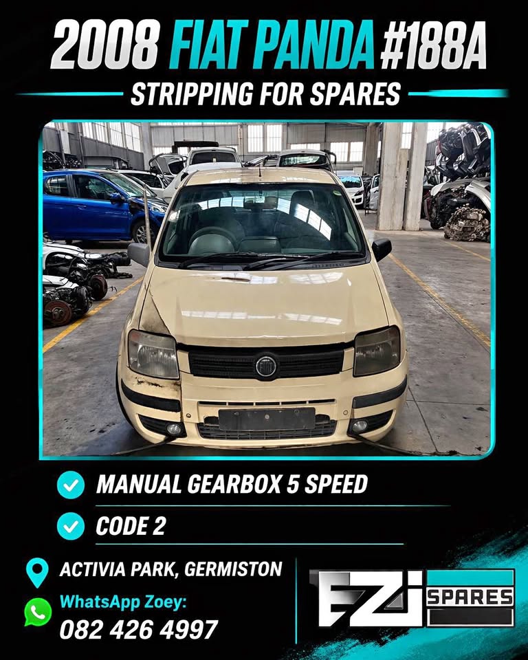2008 Fiat panda #188A stripping for spares - Private Seller 2008 Fiat panda #188A stripping for spares - Private Seller