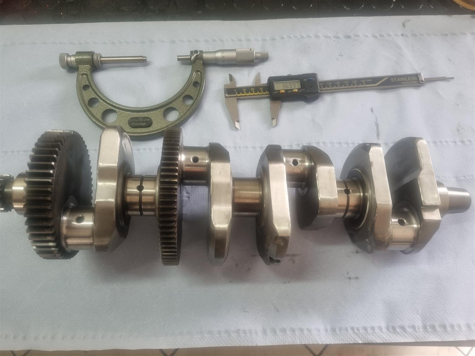 Kawa ZX12 Stroker Crank from Falicon USA