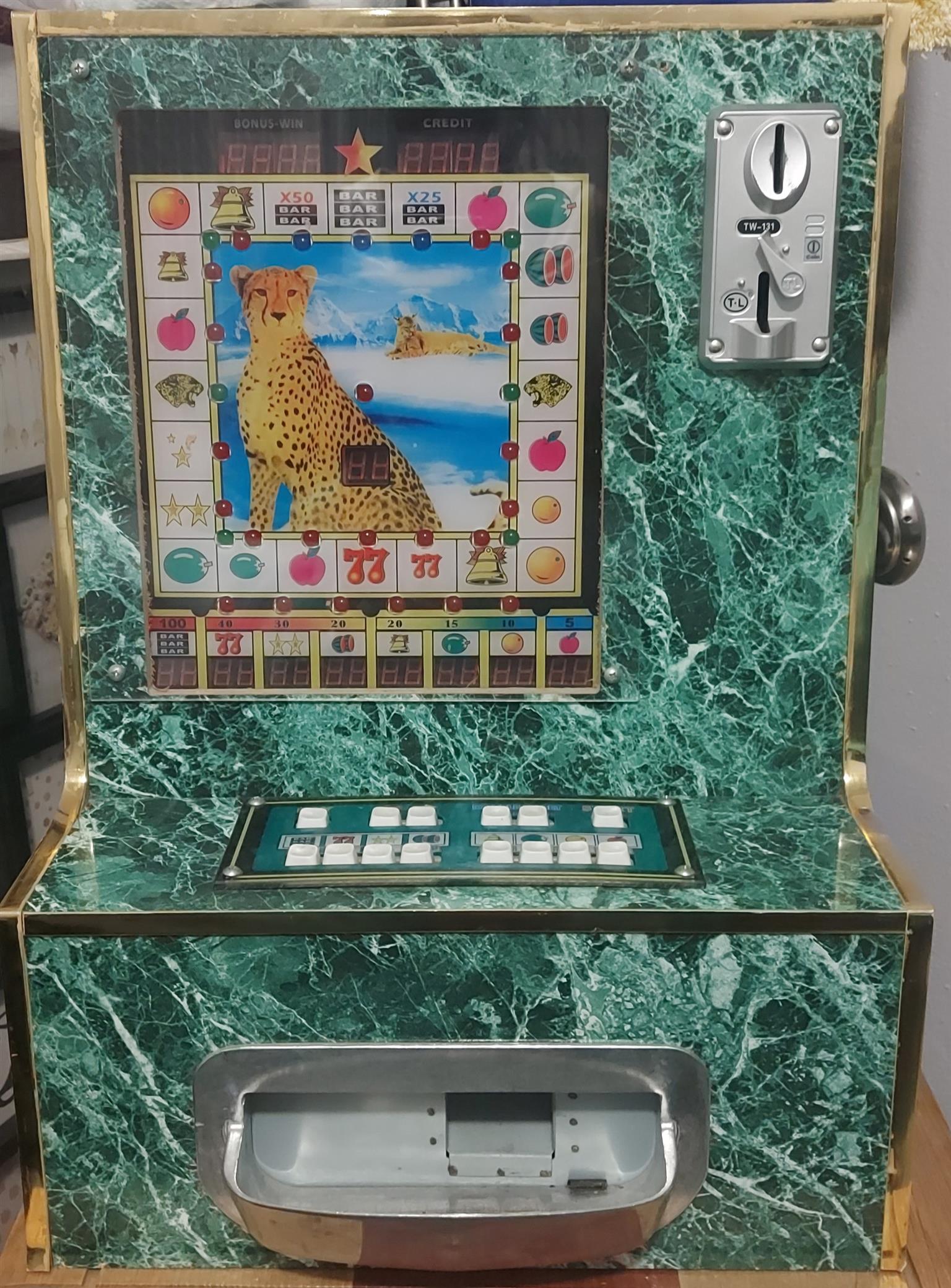 Coin operated slot machine Junk Mail