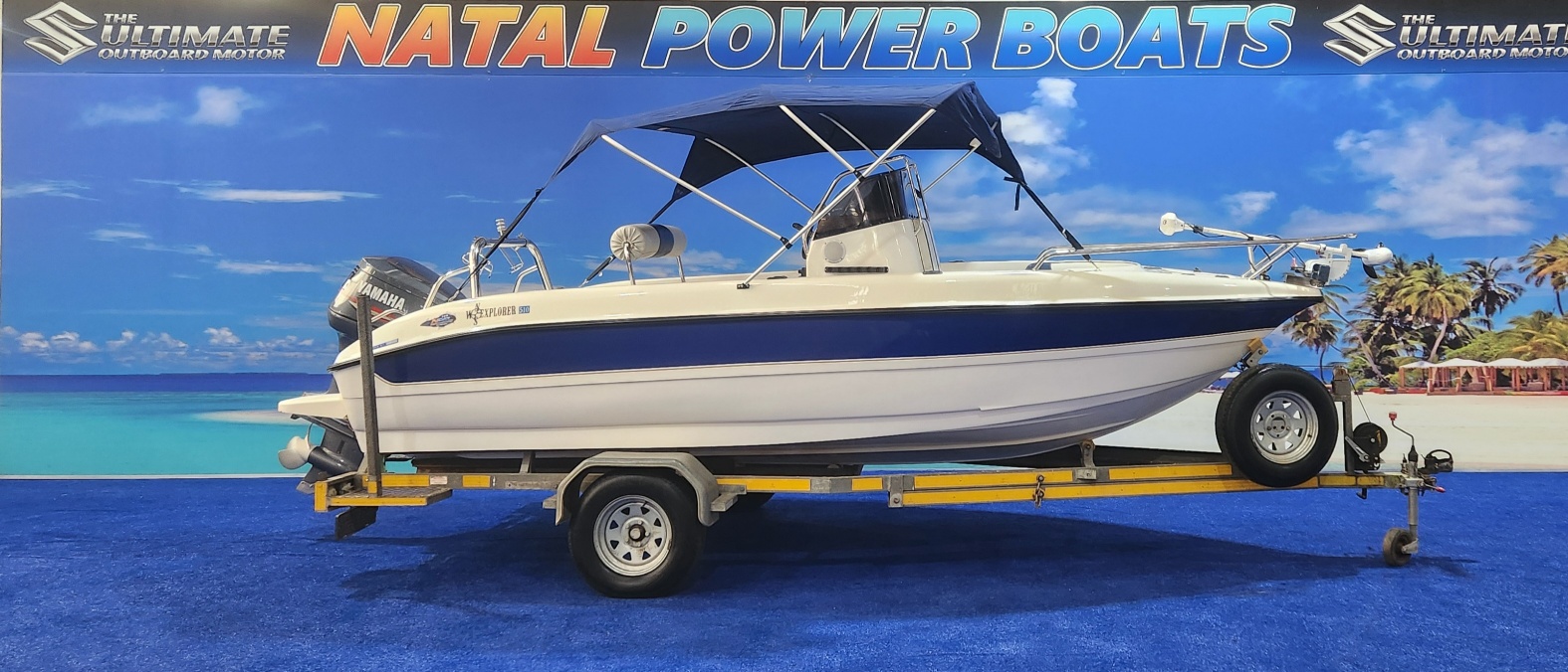 EXPLORER 510 CC ON TRAILER 115 HP YAMAHA 177 HOUR EXPLORER 510 CC ON TRAILER 115 HP YAMAHA 177 HOUR
