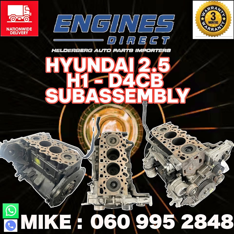 Original Import Hyundai H1 D4CB Subassembly. - Private Seller