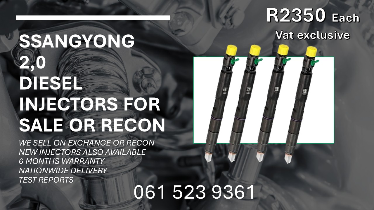 SSANGYONG DIESEL INJECTORS FOR SALE WITH TEST REPORTS - Private Seller SSANGYONG DIESEL INJECTORS FOR SALE WITH TEST REPORTS - Private Seller