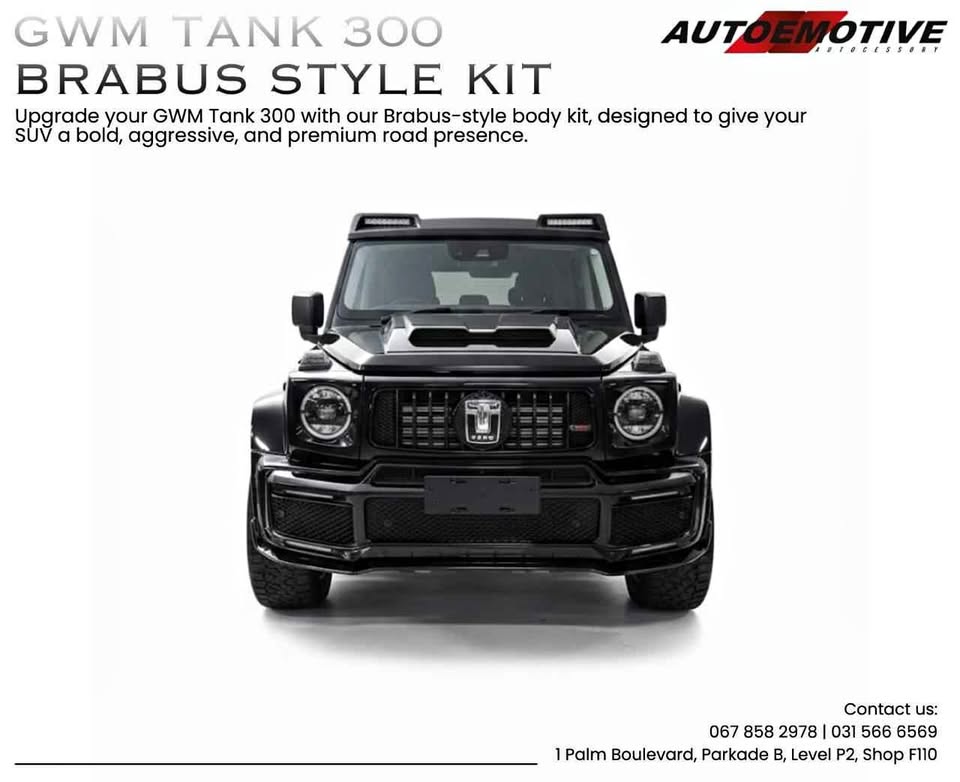 GWM TANK 300 BRABUS STYLE KIT - Private Seller GWM TANK 300 BRABUS STYLE KIT - Private Seller