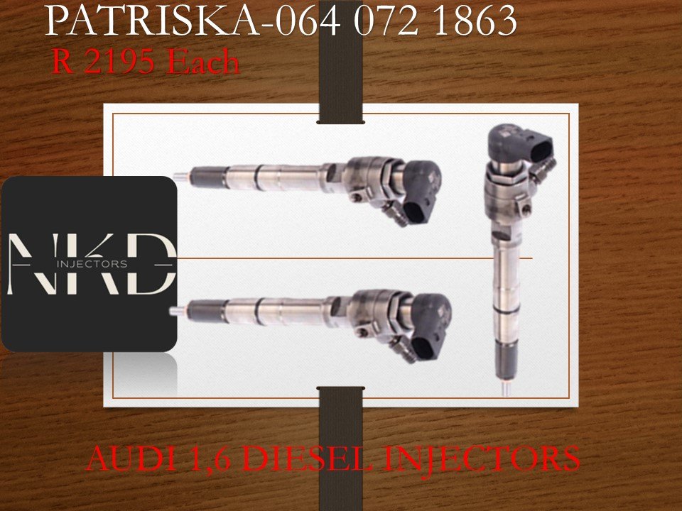 VOLKSWAGEN 1,6 AND AUDI 1,6 DIESEL INJECTORS FOR SALE - Private Seller VOLKSWAGEN 1,6 AND AUDI 1,6 DIESEL INJECTORS FOR SALE - Private Seller