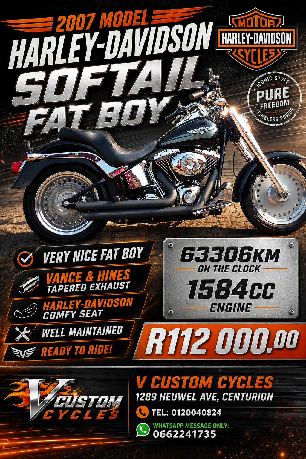 Used 2007 Harley Davidson Fat Boy - Private Seller Used 2007 Harley Davidson Fat Boy - Private Seller