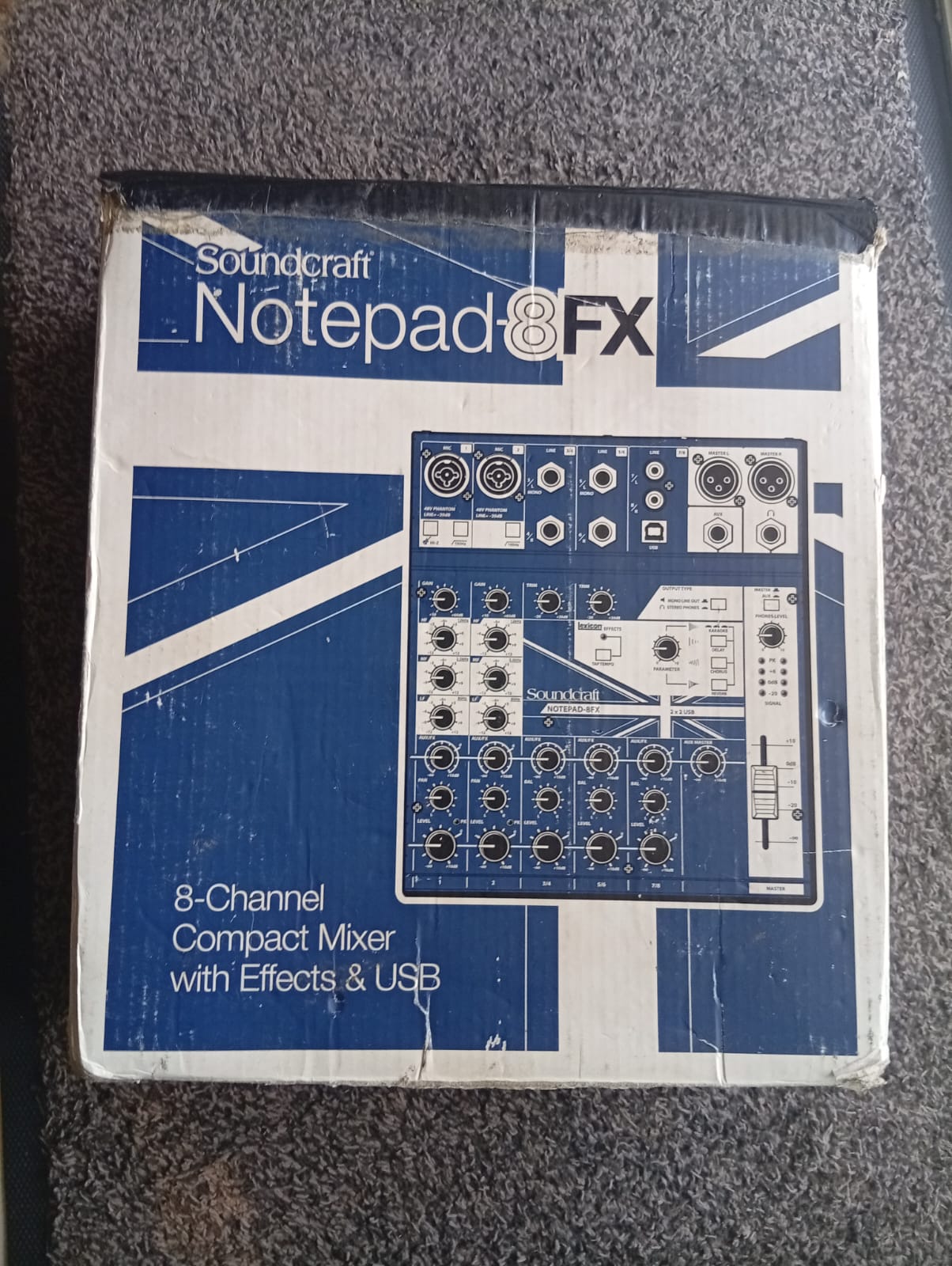 Soundcraft 8FX & Alto Pro Live802