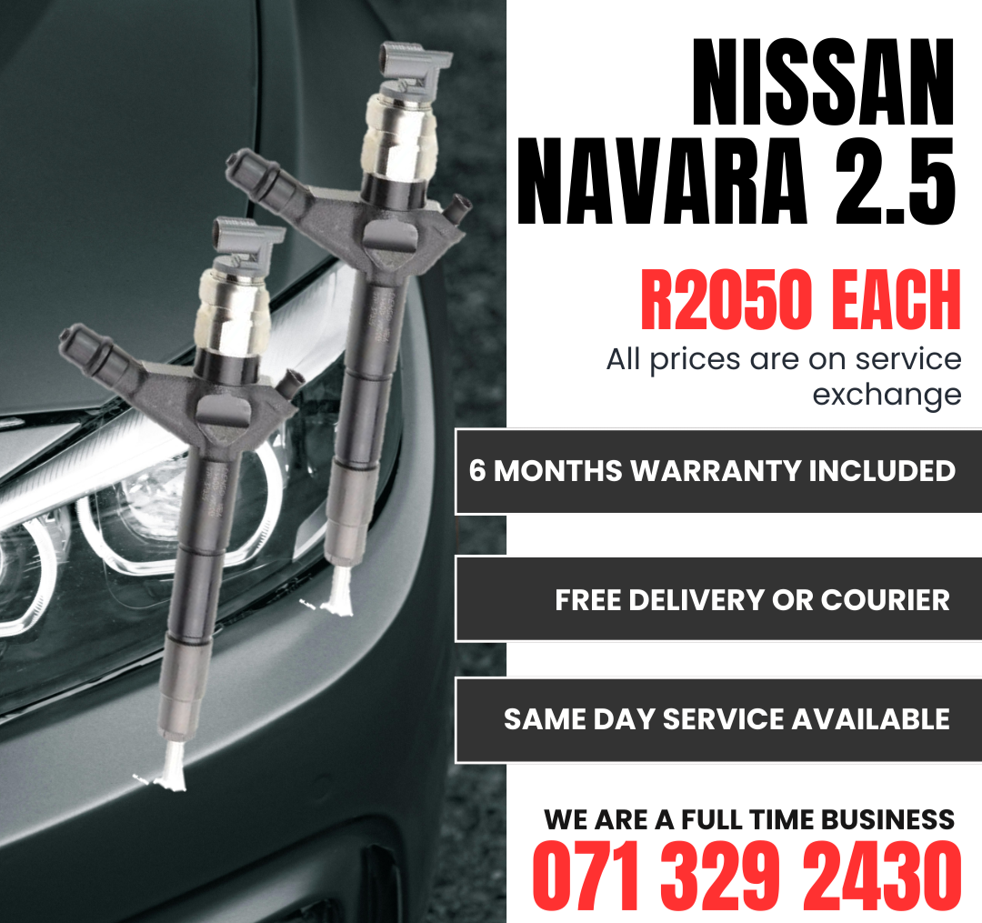 NISSAN NAVARA 2.5 INJECTORS FOR SALE WITH WARRANTY - Private Seller NISSAN NAVARA 2.5 INJECTORS FOR SALE WITH WARRANTY - Private Seller