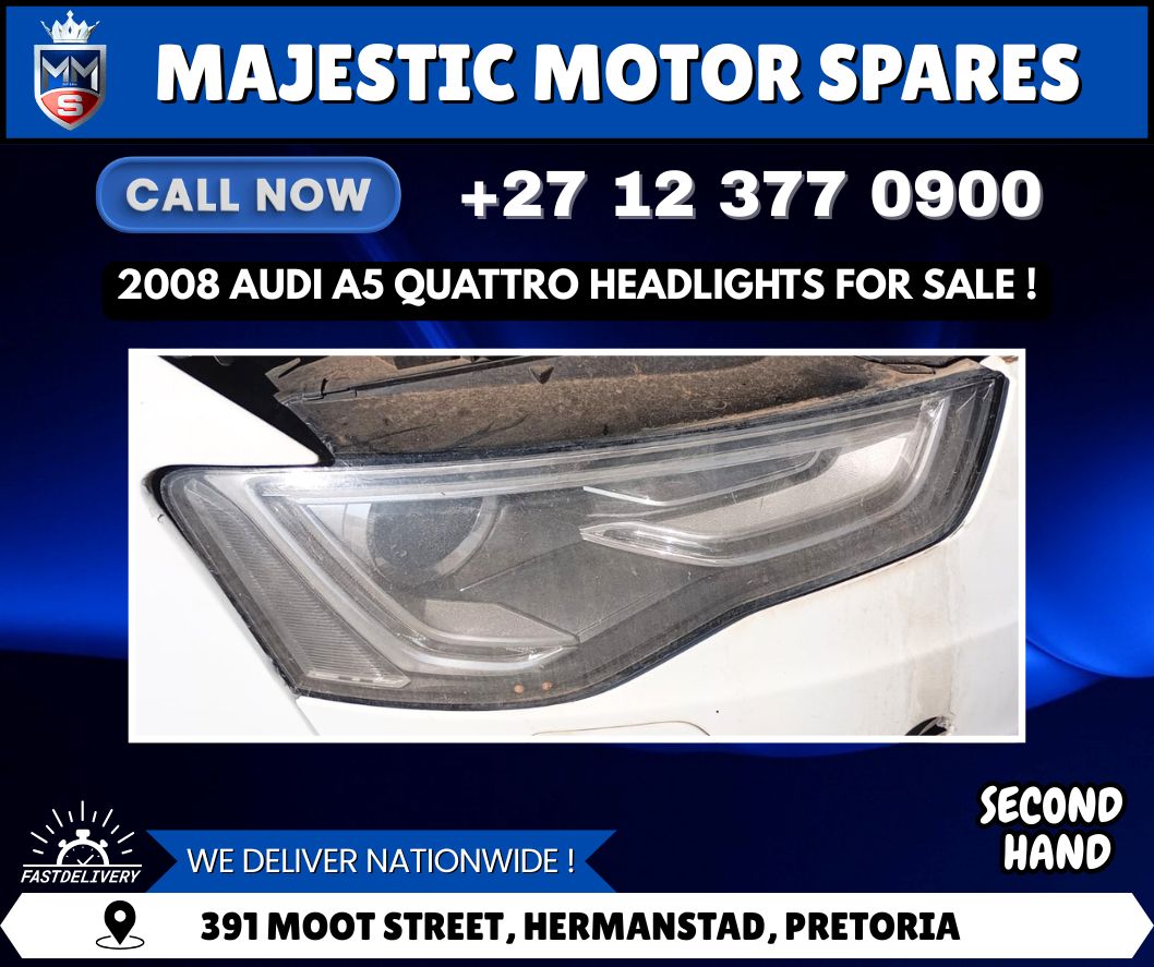 Used 2008 Audi A5 Quattro Headlights for Sale - Private Seller Used 2008 Audi A5 Quattro Headlights for Sale - Private Seller
