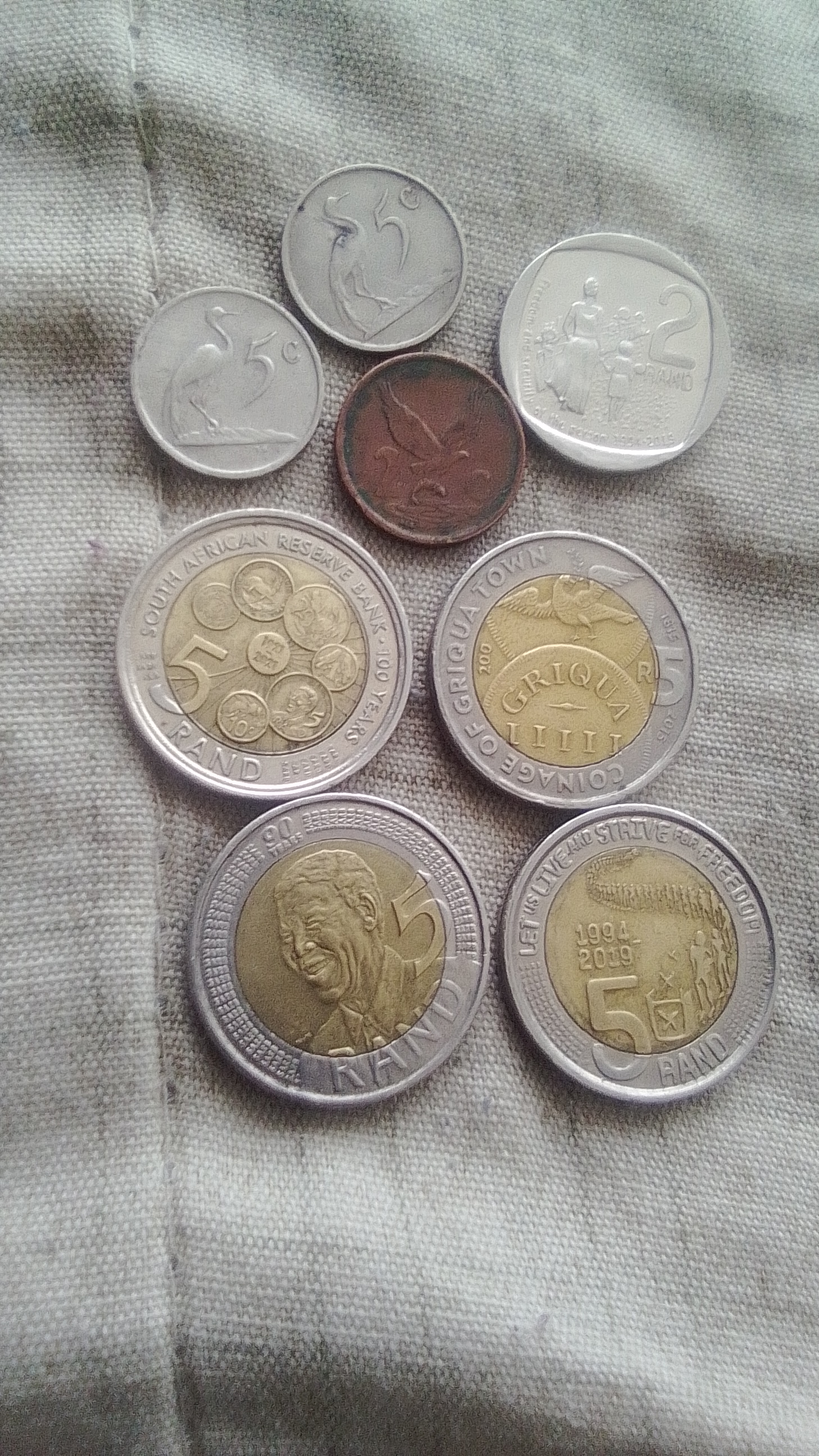 I have 8 old coins for sale take it all of them  5 thousands rans I have 8 old coins for sale take it all of them  5 thousands rans