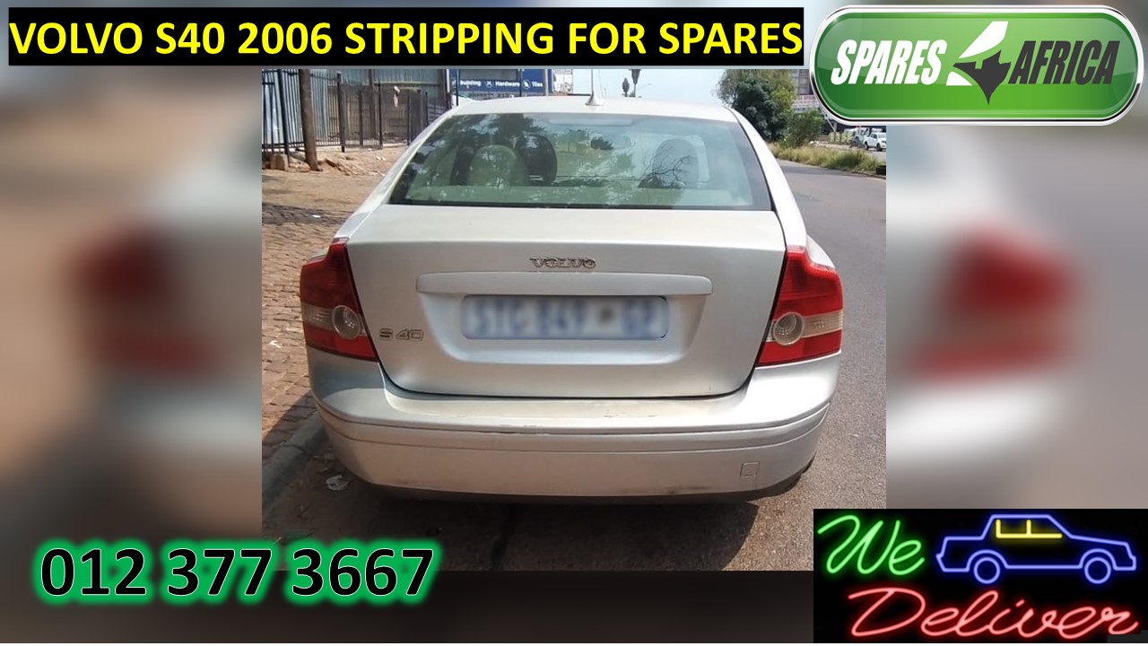 STRIPPING FOR PARTS - 2006 VOLVO S40 - Private Seller STRIPPING FOR PARTS - 2006 VOLVO S40 - Private Seller