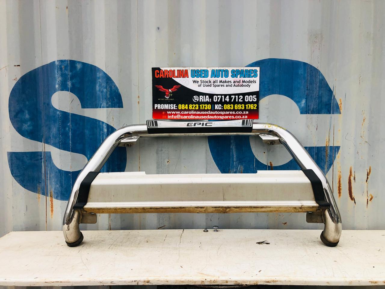 Toyota Fortuner Gd6 Epic chrome nudge bar (replacement)(2016-2023) - Private Seller