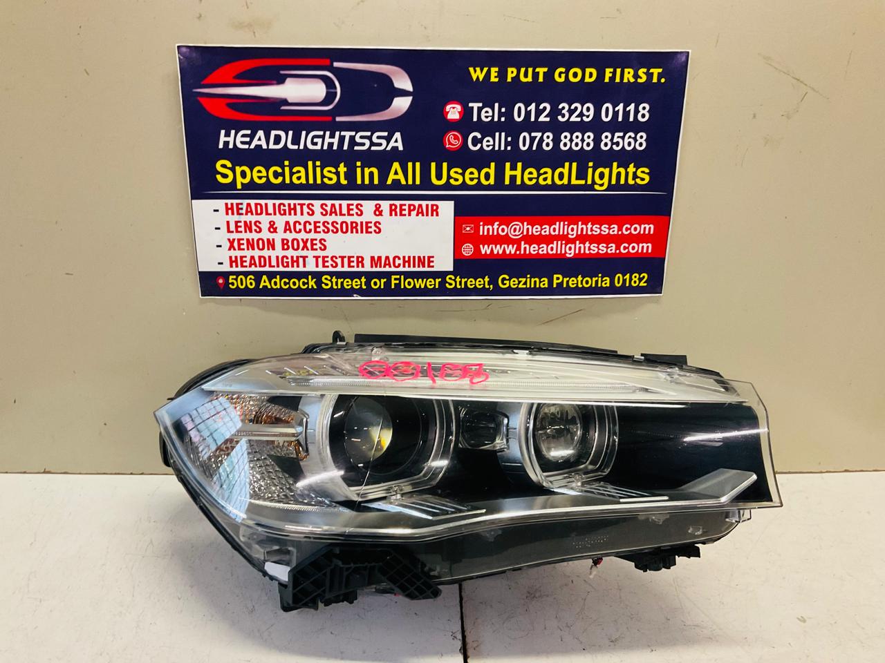 BMW F15 X5 F16 X6 right side xenon headlight (2013) - Private Seller