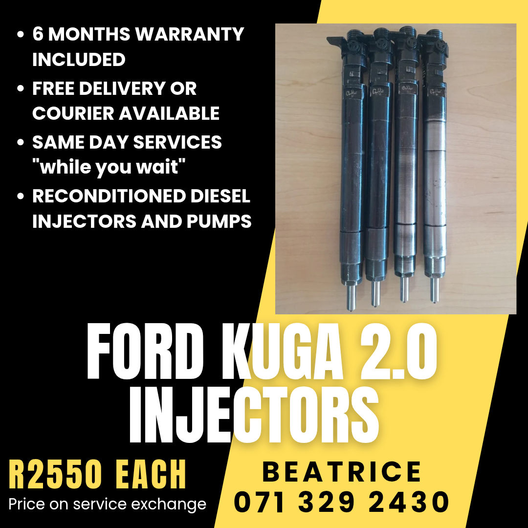 FORD KUGA 2.0 INJECTORS FOR SALE WITH WARRANTY - Private Seller FORD KUGA 2.0 INJECTORS FOR SALE WITH WARRANTY - Private Seller