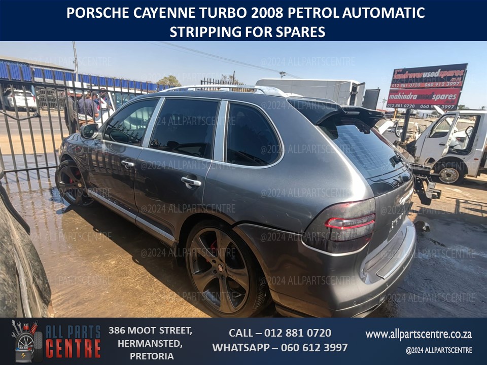 Porsche Cayenne Turbo 2008 petrol automatic stripping for spares
