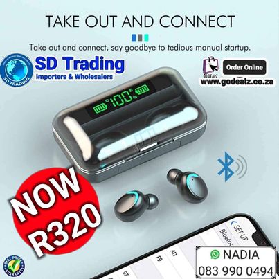 True Wireless Earbuds with Powerbank F9-5