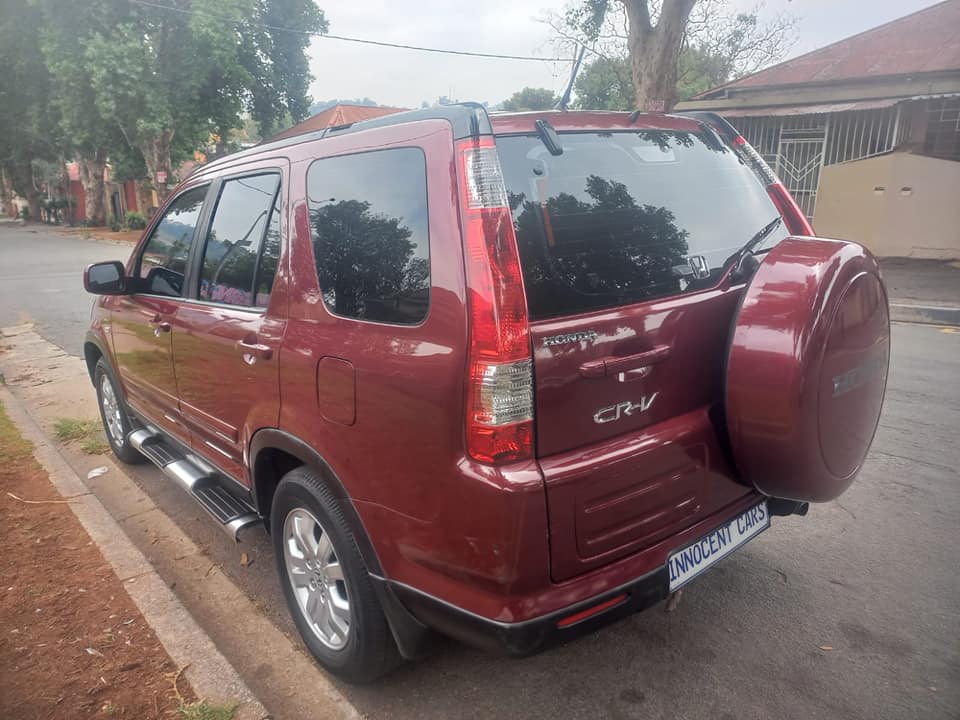 2006 HONDA CRV 2.0 PETROL, MANUAL 4WD, MAROON COLOR,86000KMS