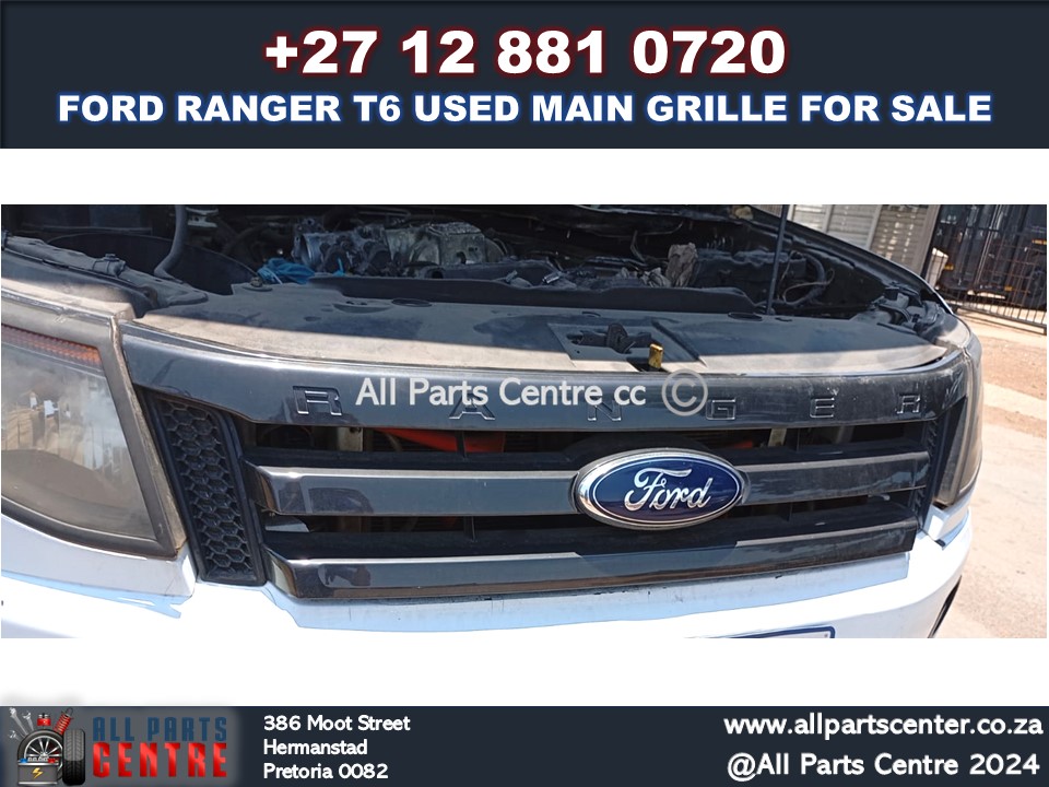 Ford Ranger T6 Main Grille Used for Sale Ford Ranger T6 Main Grille Used for Sale