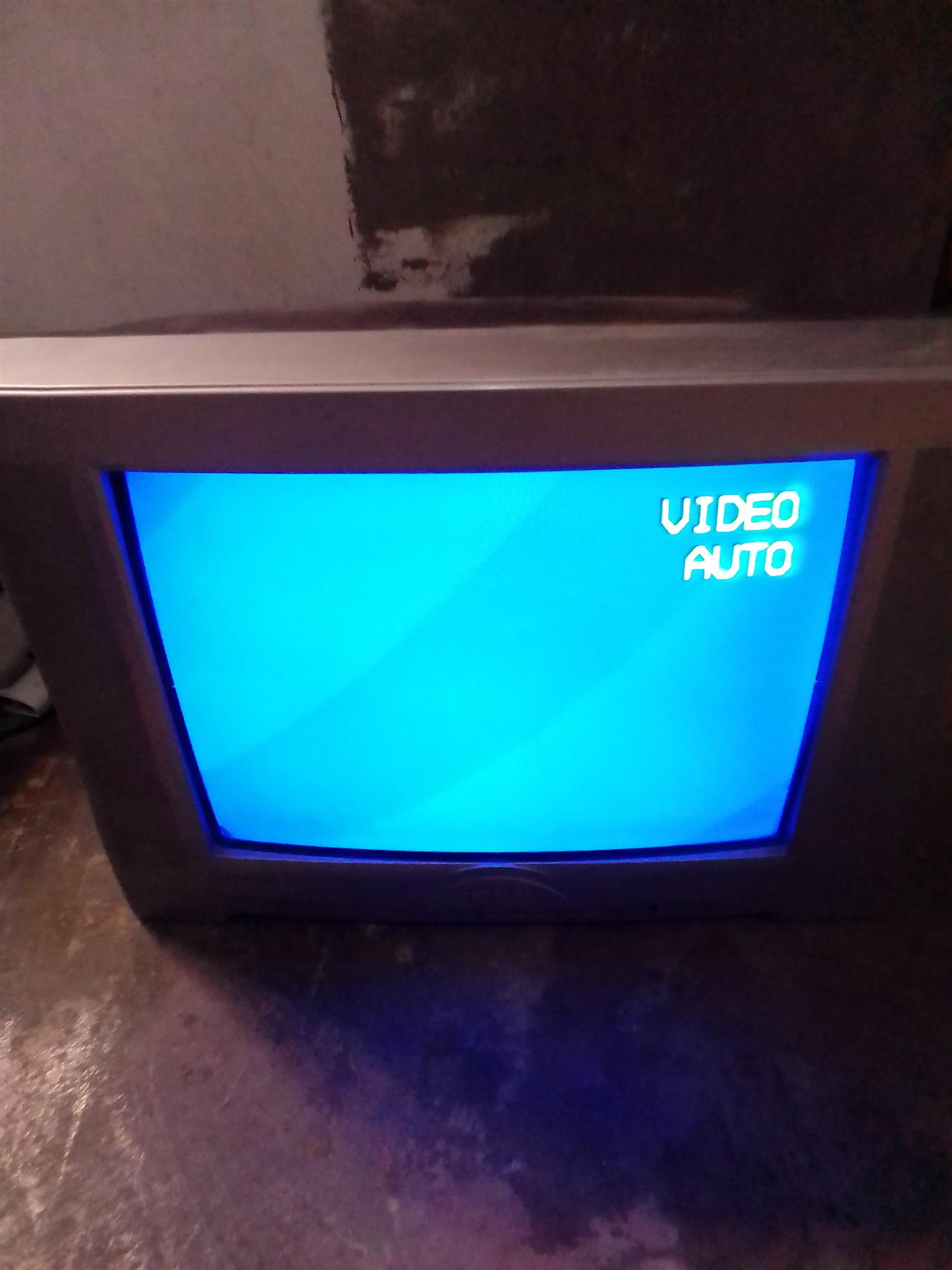 A 54cm tedelex CRT or box TV.