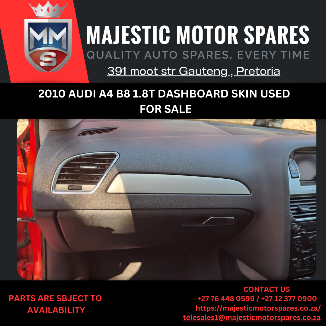 2010 Audi A4 B8 1.8T Dashboard skin - Private Seller