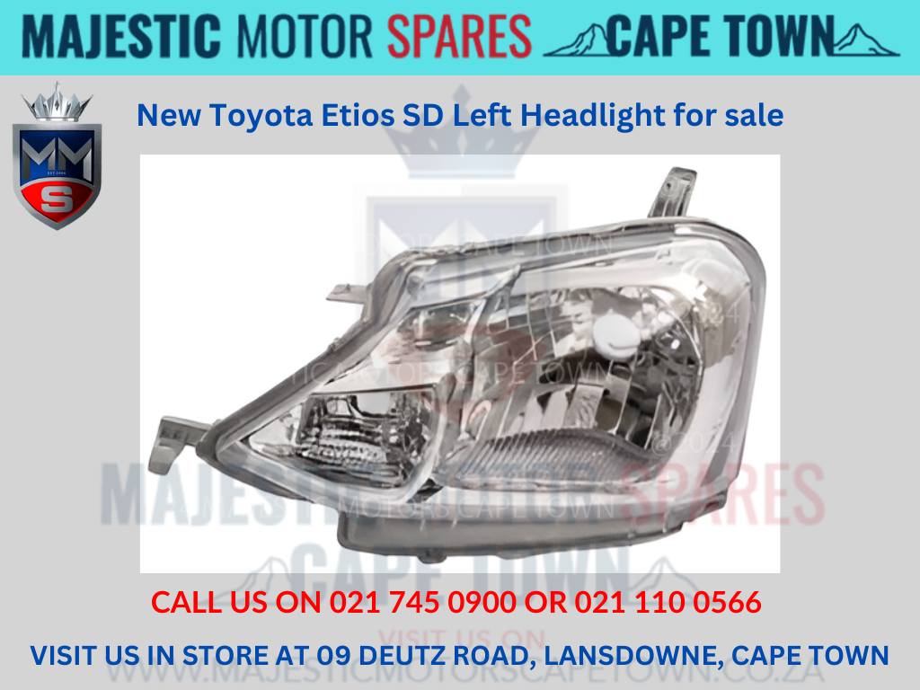 Toyota Etios SD Left Headlight - Private Seller Toyota Etios SD Left Headlight - Private Seller