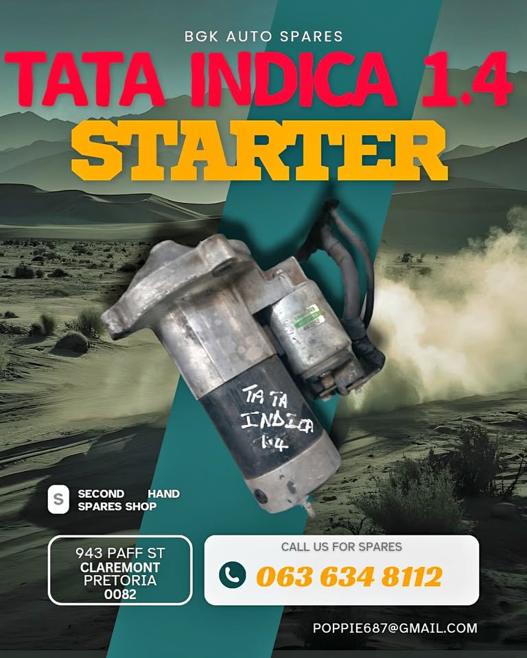 Tata indica 1.4 starter Call me