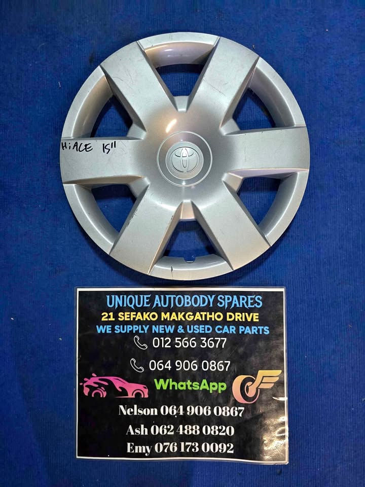 Toyota HiAce 15" Wheel Cap