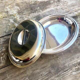 Silver plated Oval Serving Dish - Walker & Hall